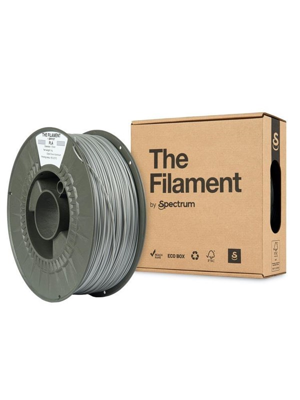 Spectrum The Filament / PLA / Silver Aluminium / â 1.75 mm / 1 kg
